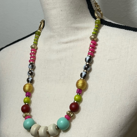 PLUNDER Colorful Beaded Necklace - Picture 2 of 8